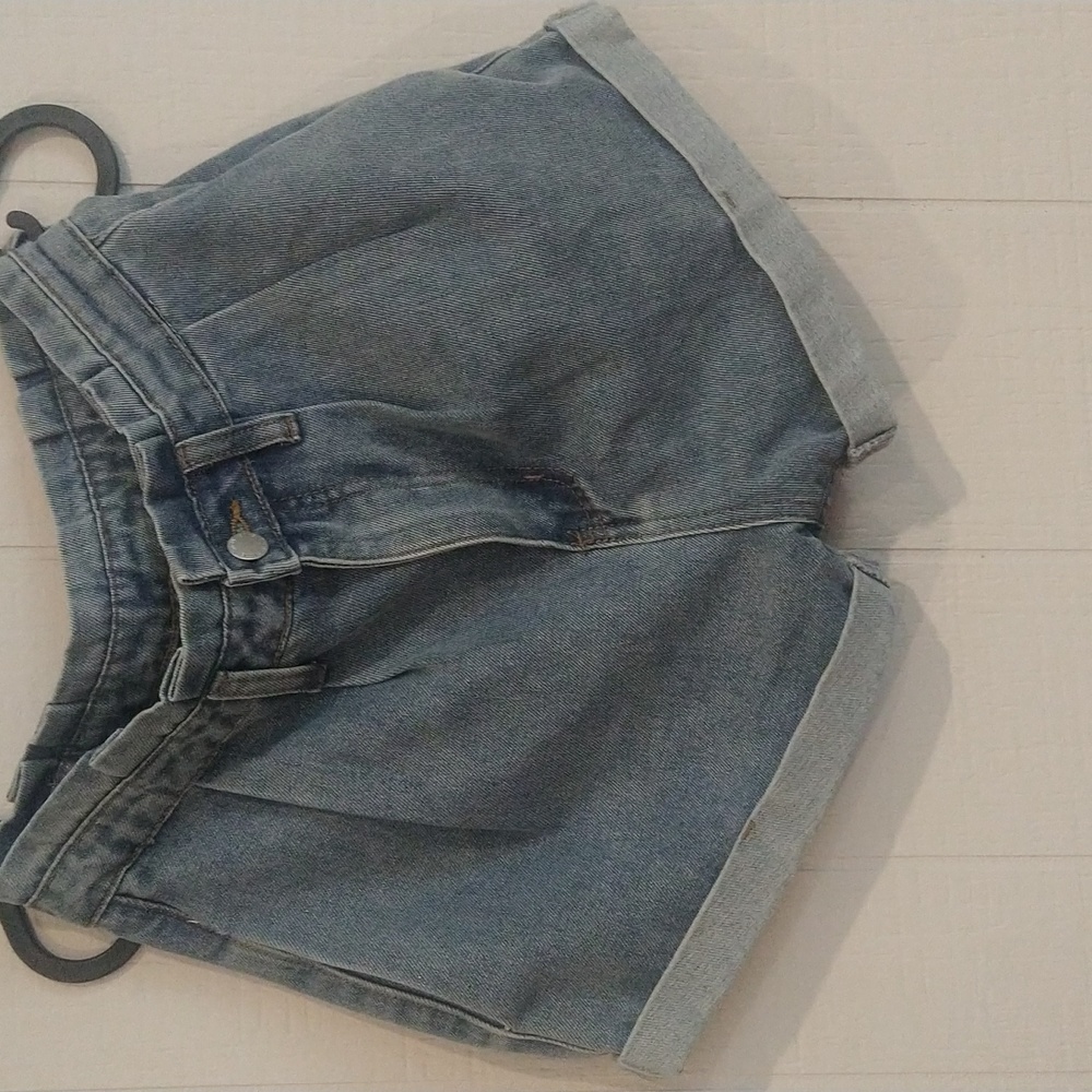 80s style jean shorts kids 12-13 year old